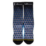 MM Blue Burst Guitar Socks by Merge4
