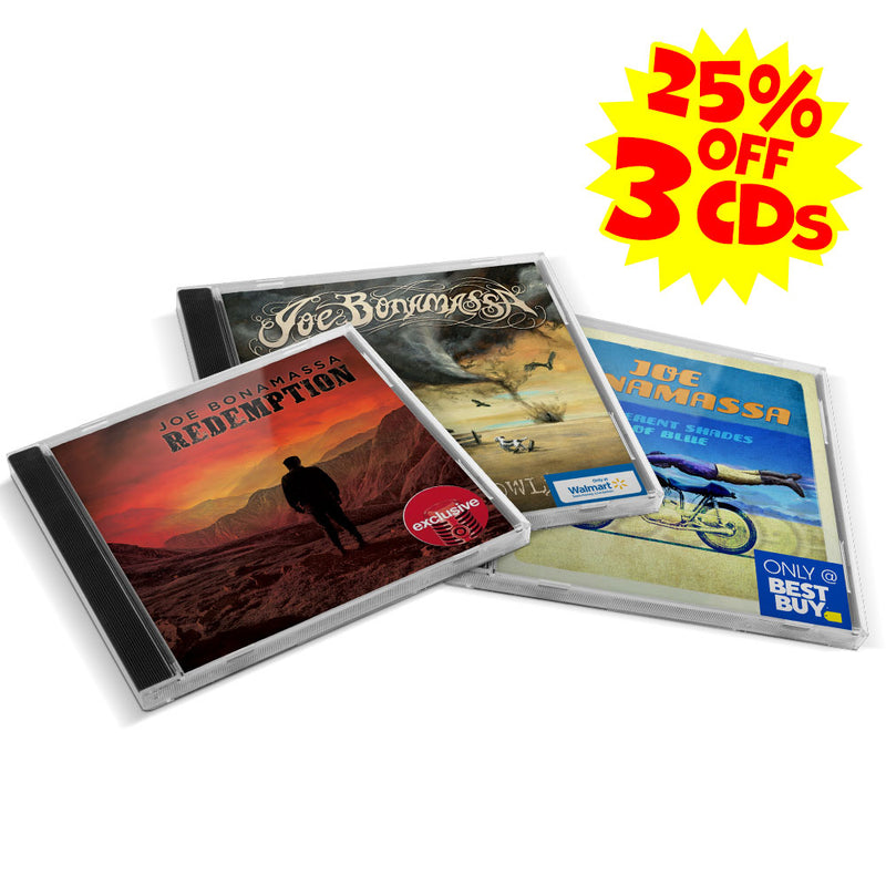 Dust Bowl, Different Shades of Blue & Redemption Exclusive CD - Bundle
