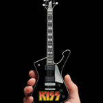Axe Heaven KISS Logo Paul Stanley Iceman Miniature Guitar Model