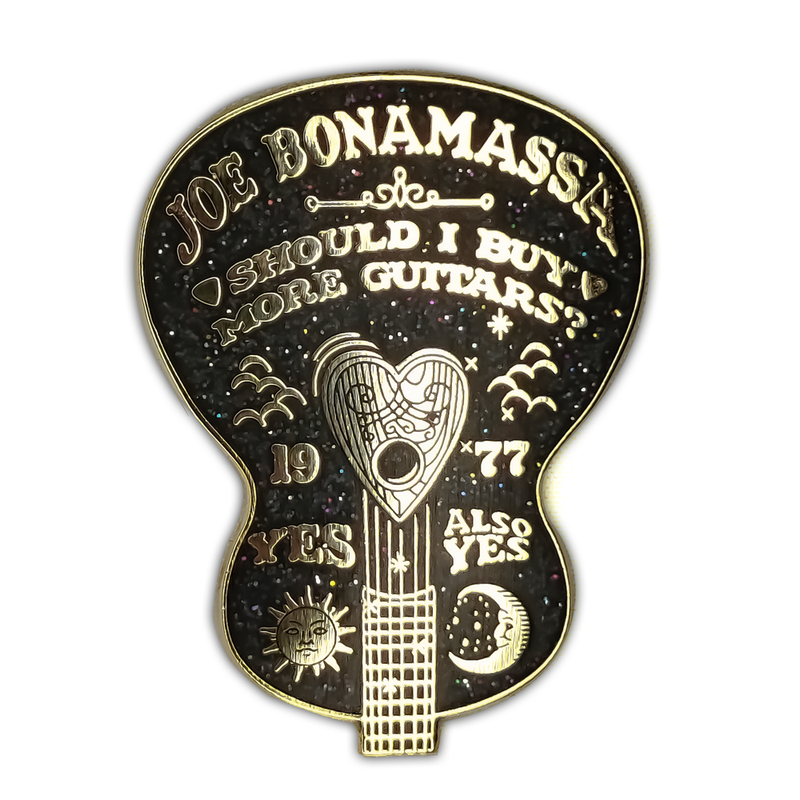 Guitar Ouija Board Pin