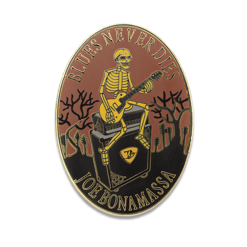 The Blues Never Dies Pin - Limited Edition (100 pieces)