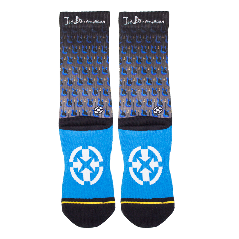 MM Blue Burst Guitar Socks by Merge4
