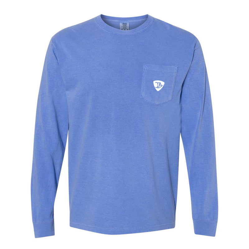 Bonamassa's Lounge Comfort Colors Long Sleeve Pocket T-Shirt (Unisex)