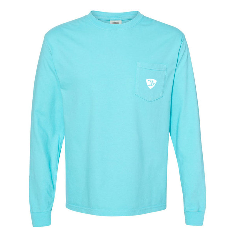 Bonamassa's Lounge Comfort Colors Long Sleeve Pocket T-Shirt (Unisex)
