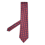 ES Guitar - Blue / Red Tie