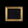 22” x 18” Mini Guitar Display Frame - Black Suede - Warm Gold Leafing