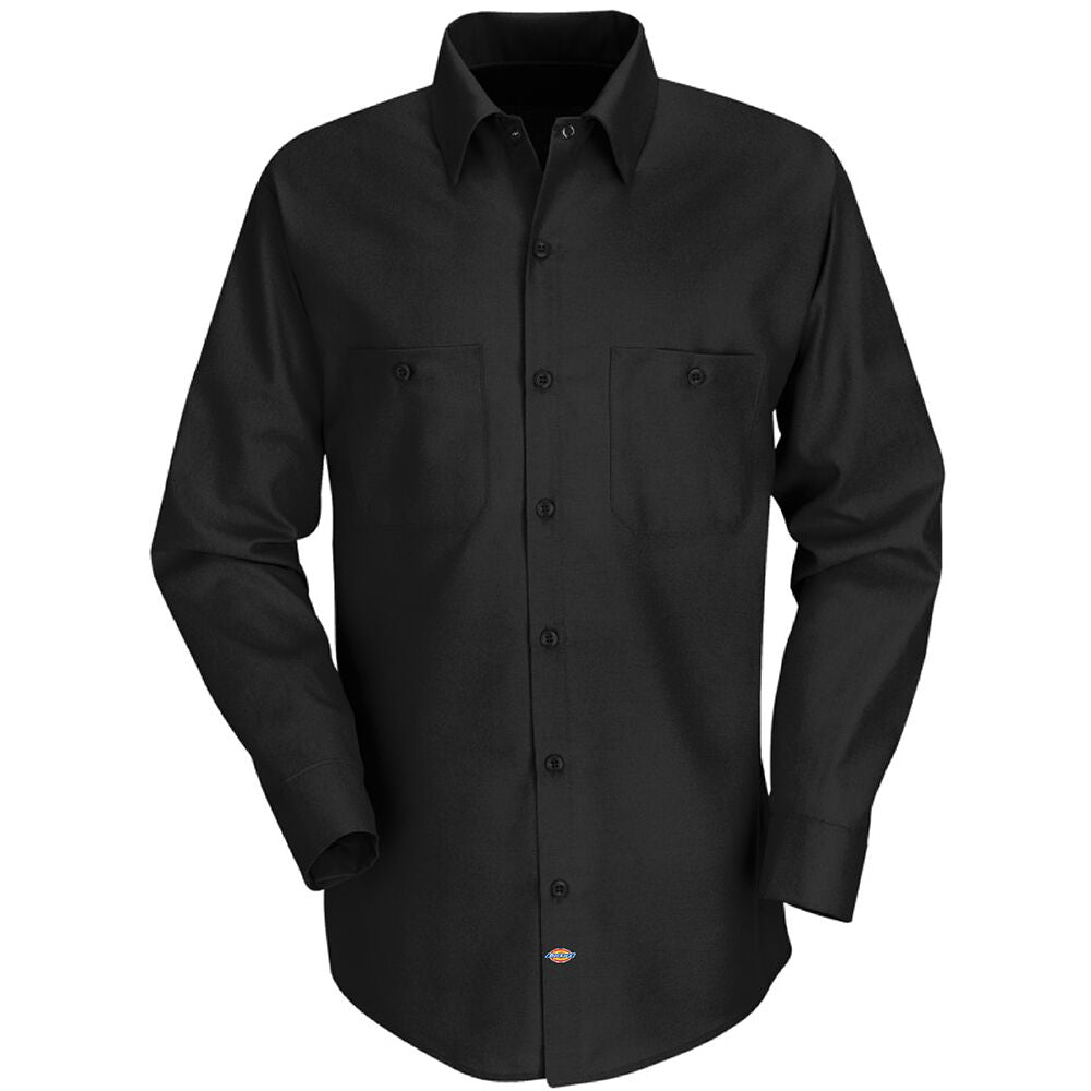 Always on the Road Back Patch - Dickies Long Sleeve Work Shirt (Men)