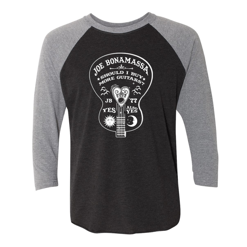 Ouija Guitar 3/4 Sleeve T-Shirt (Unisex)