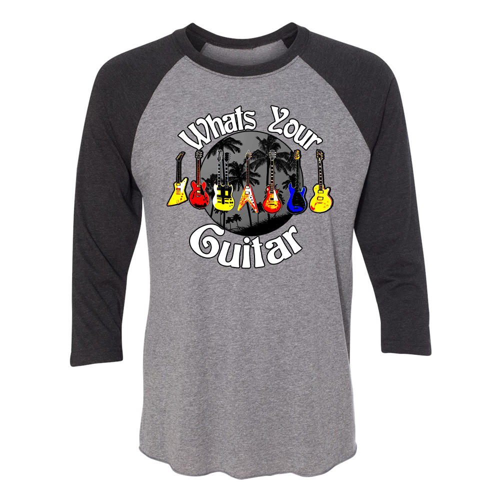 What's Your Guitar 3/4 Sleeve T-Shirt (Unisex)