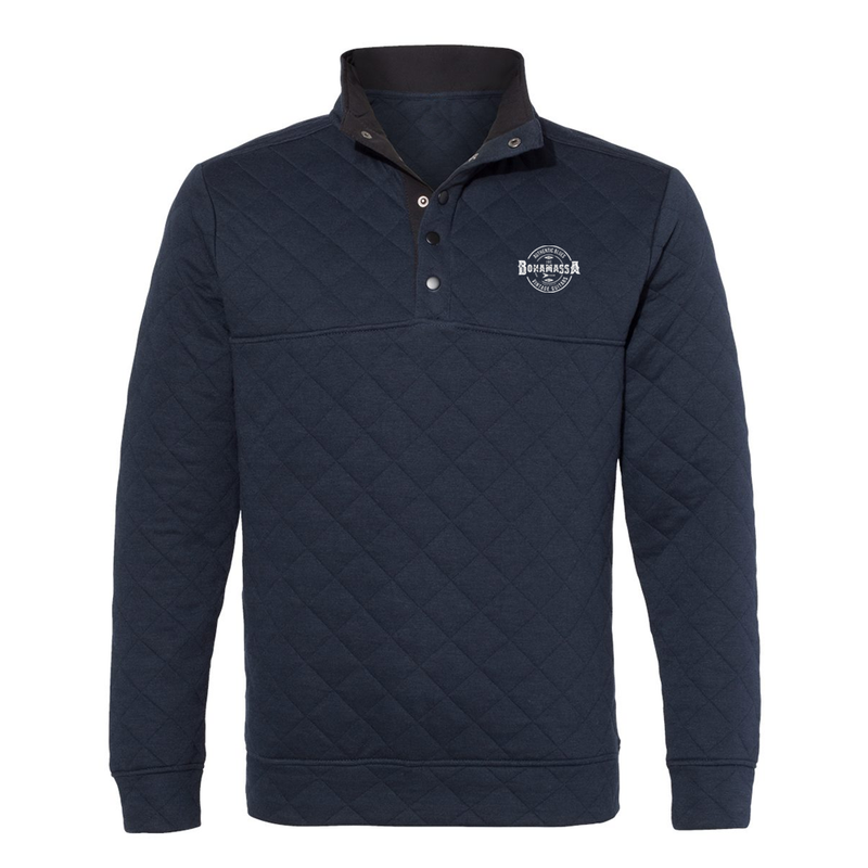 Authentic Blues Quilted Snap Pullover (Men)