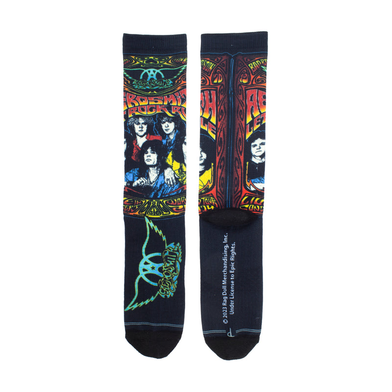 Aerosmith Sublimated Crew Socks