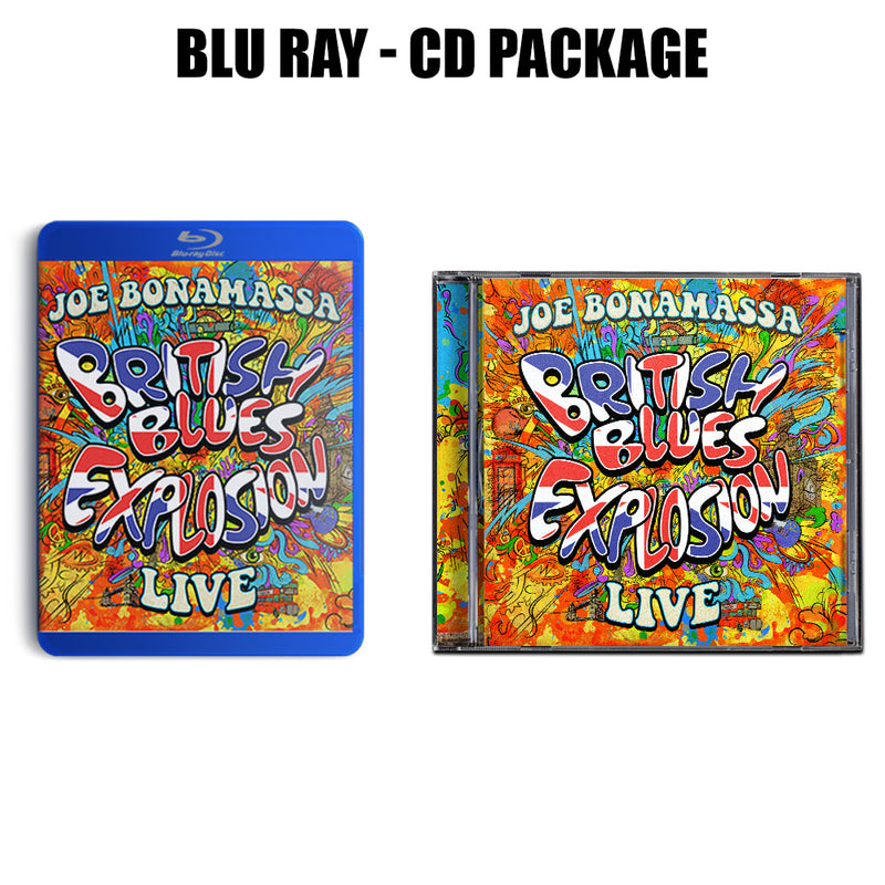 British Blues Explosion Live  CD & Blu-ray Package