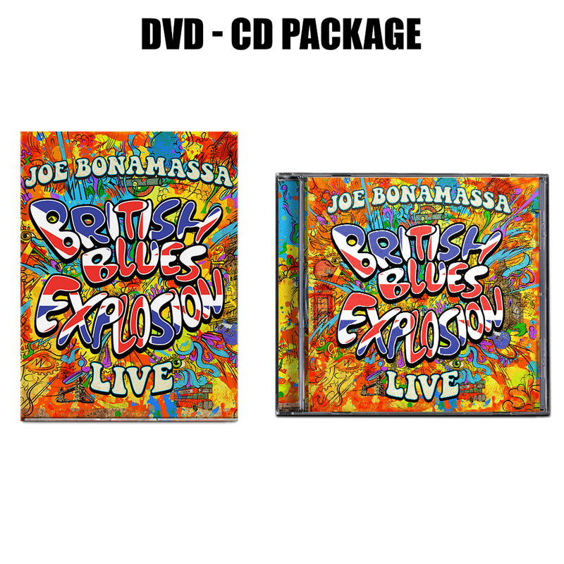 British Blues Explosion Live  CD & DVD Package