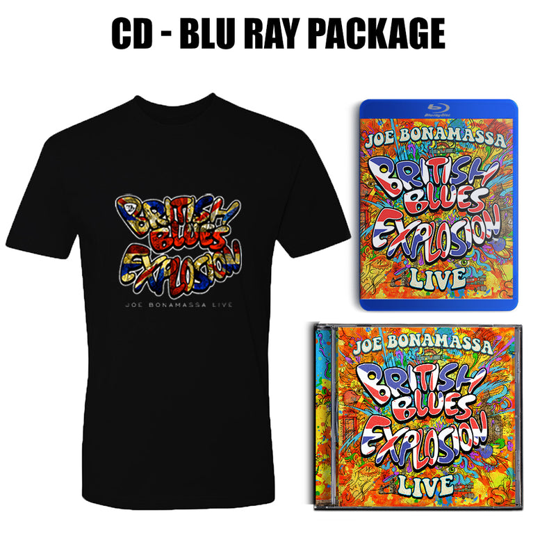 British Blues Explosion Live CD & Blu-ray + T-Shirt Package