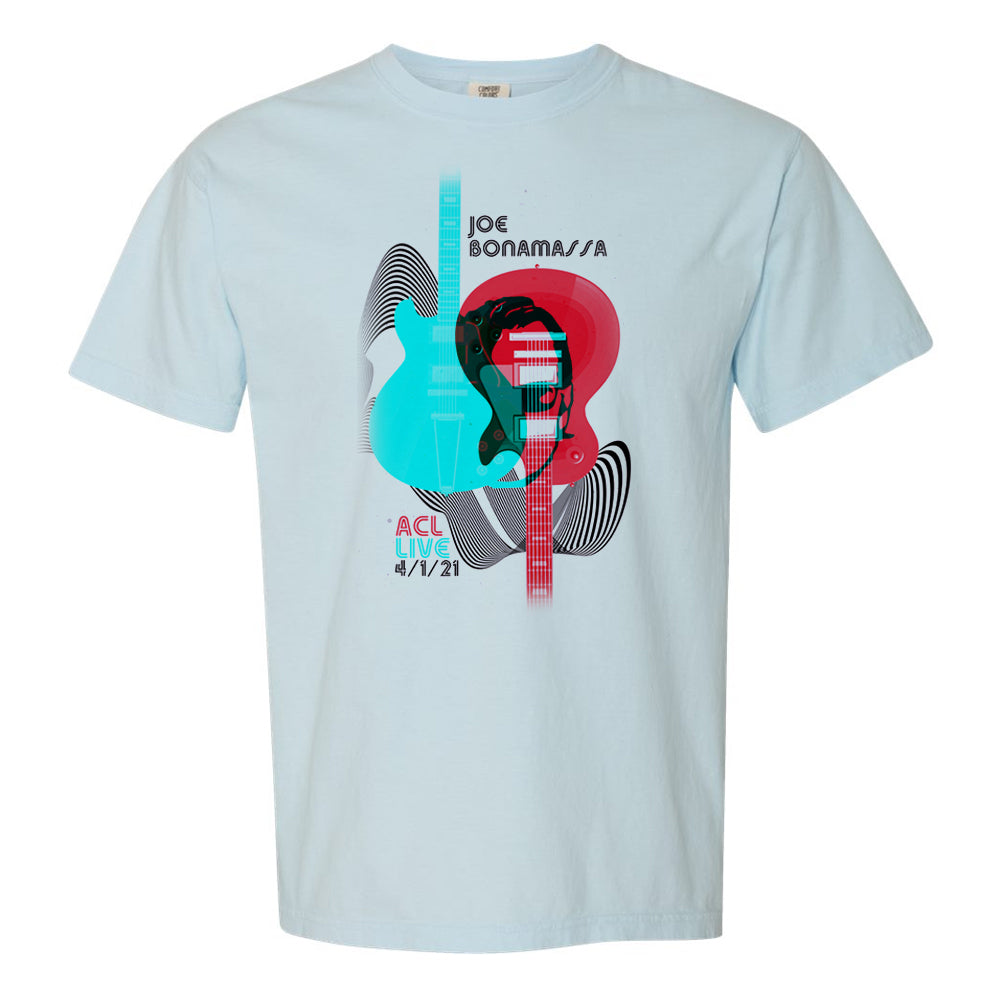 ACL Live Guitar Fusion Comfort Colors T-Shirt (Unisex) - Chambray