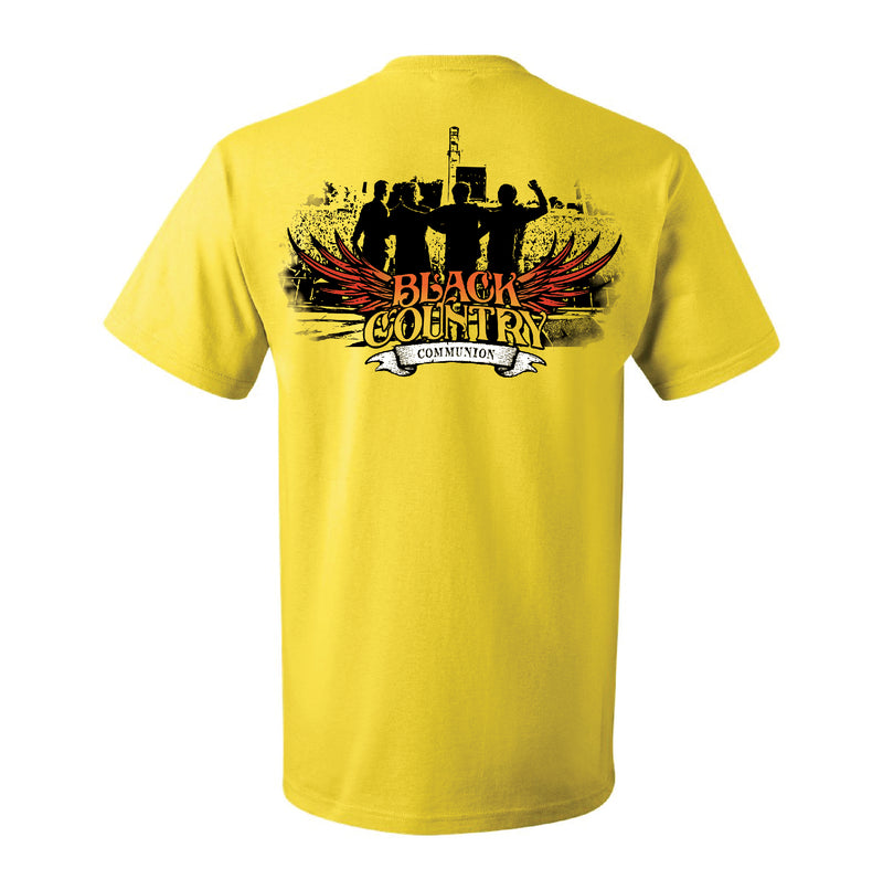 Black Country Communion Live Over Europe T-Shirt (Unisex)