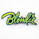 Blondie Logo Pin