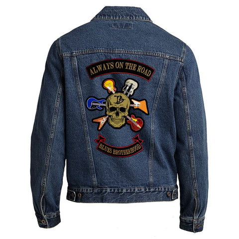 Large back patches for denim jackets hot sale