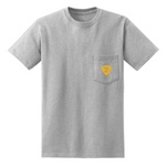 Always on the Road Compass Pocket T-Shirt (Unisex)