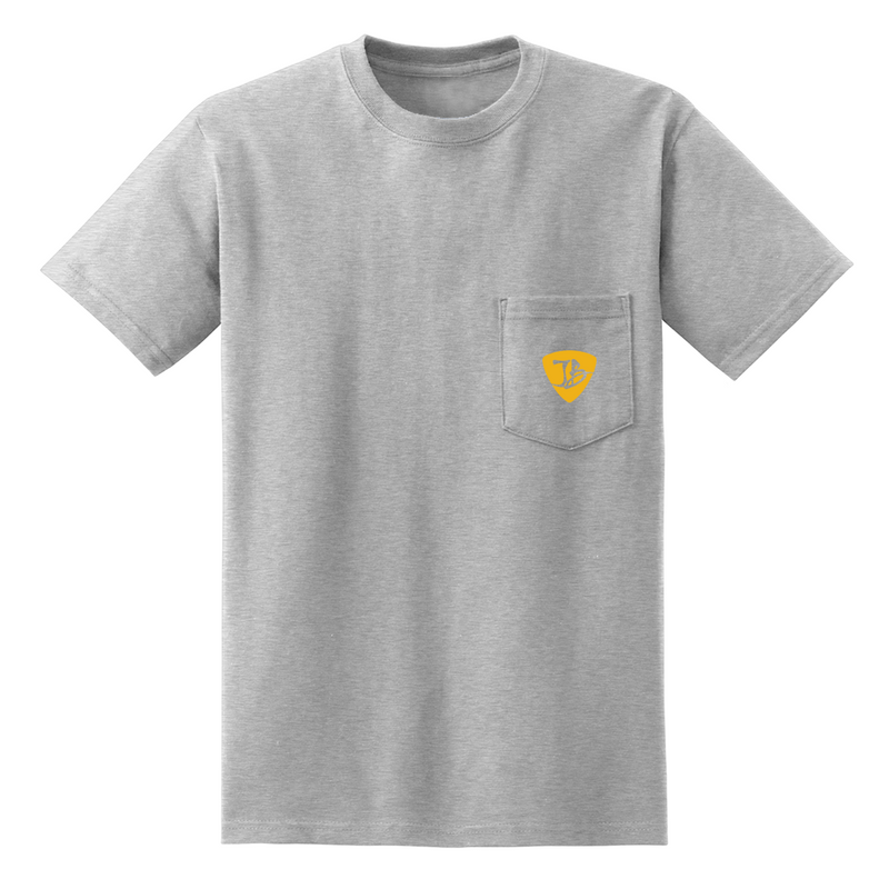 Blues Helped Me Find My Way Pocket T-Shirt (Unisex)