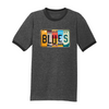Blues License Plate Contrast T-Shirt (Men)