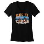 Blues Life V-Neck (Women)