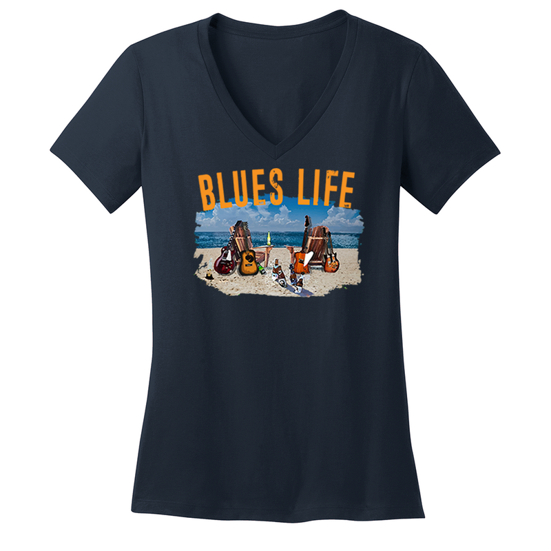 Blues Life V-Neck (Women)