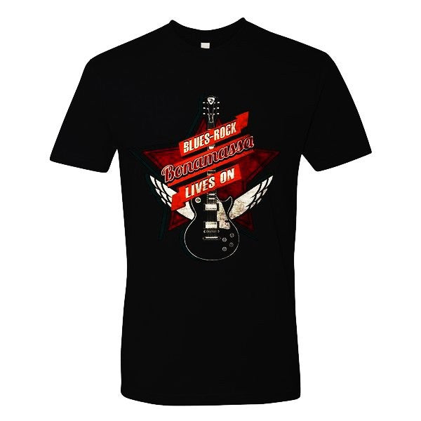 Blues Rock Lives On T-shirt (Unisex)