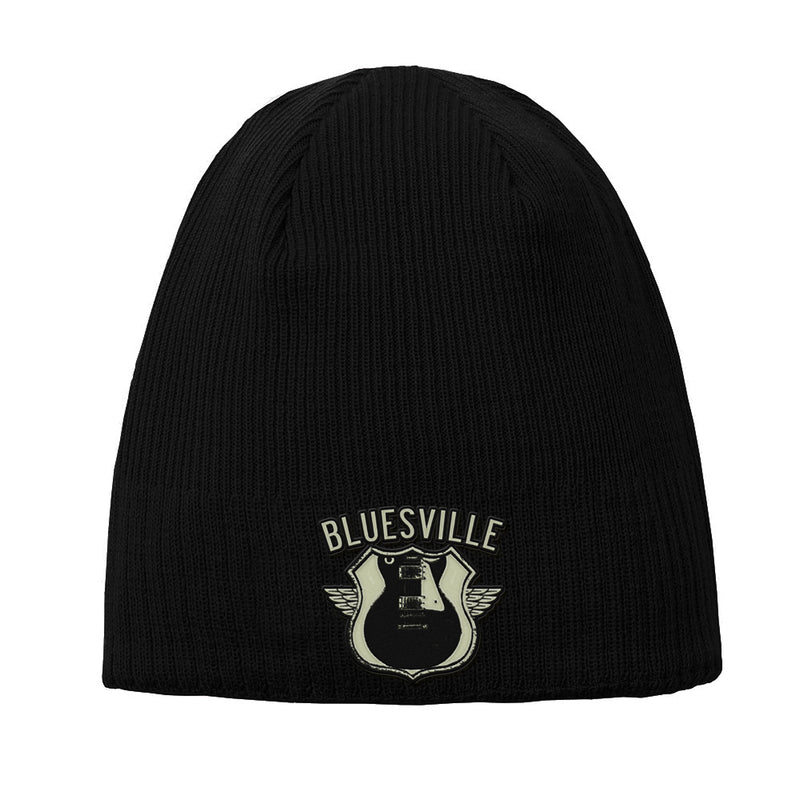 Bluesville Route New Era Knit Beanie - Black