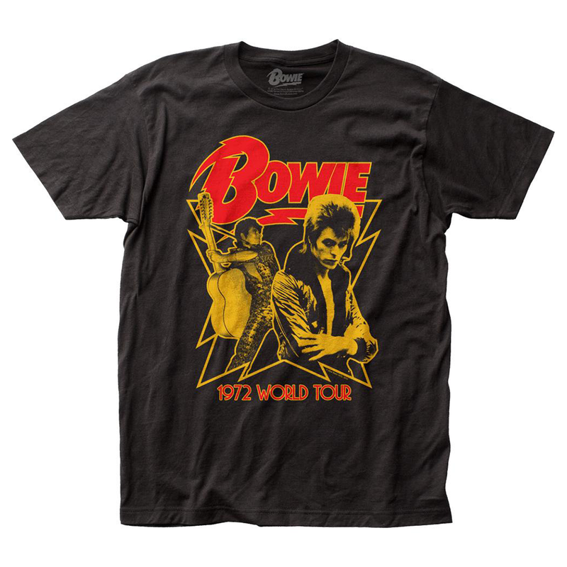 David Bowie - 1972 World Tour T-Shirt (Men)