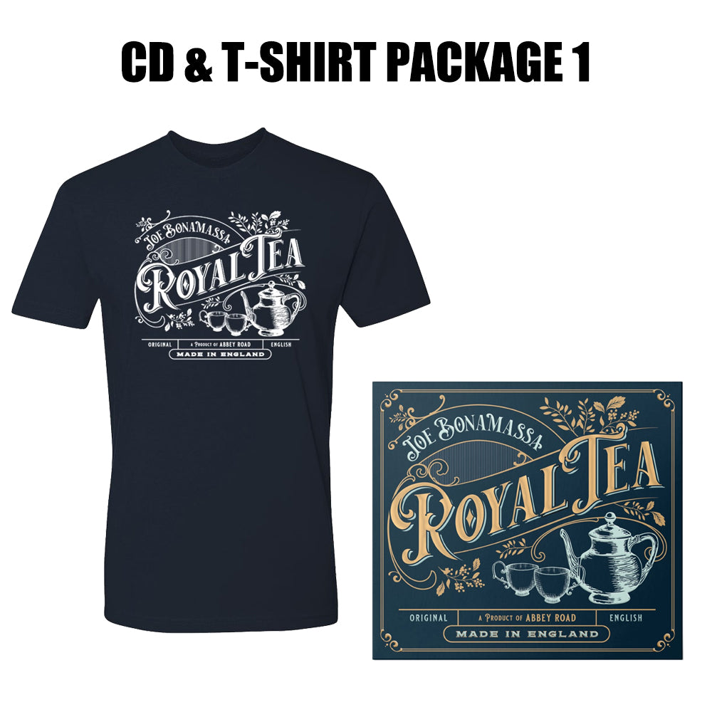 Royal Tea CD & T-Shirt Package #1 (Unisex)