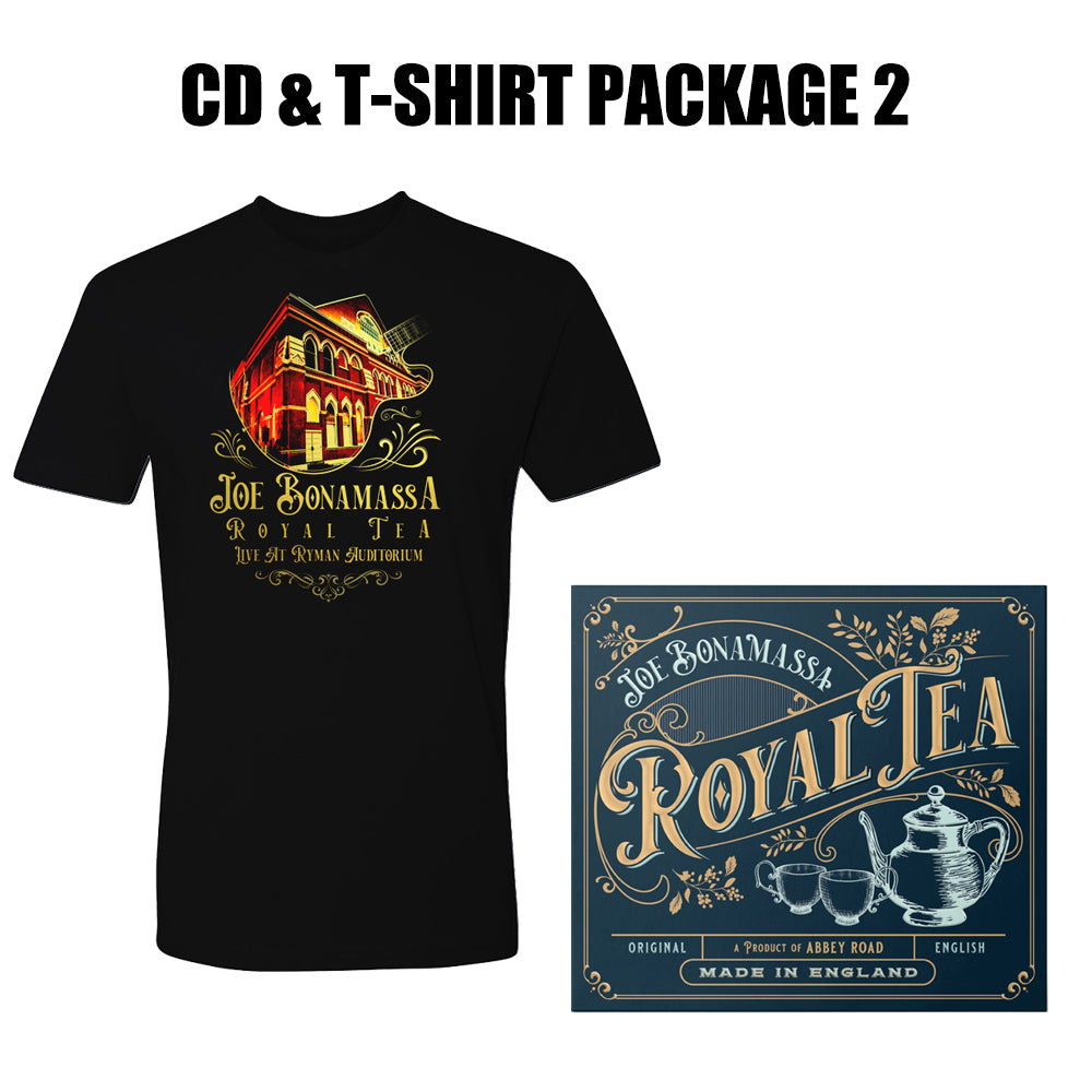 Royal Tea CD & T-Shirt Package #2 (Unisex)