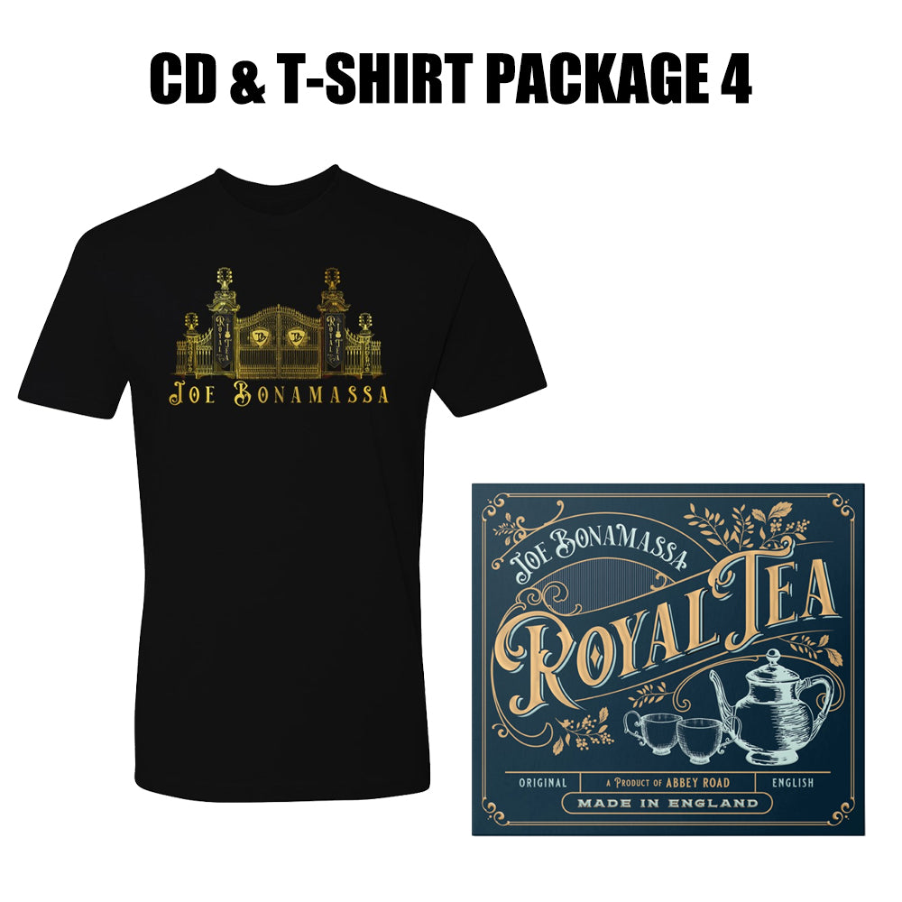 Royal Tea CD & T-Shirt Package #4 (Unisex)