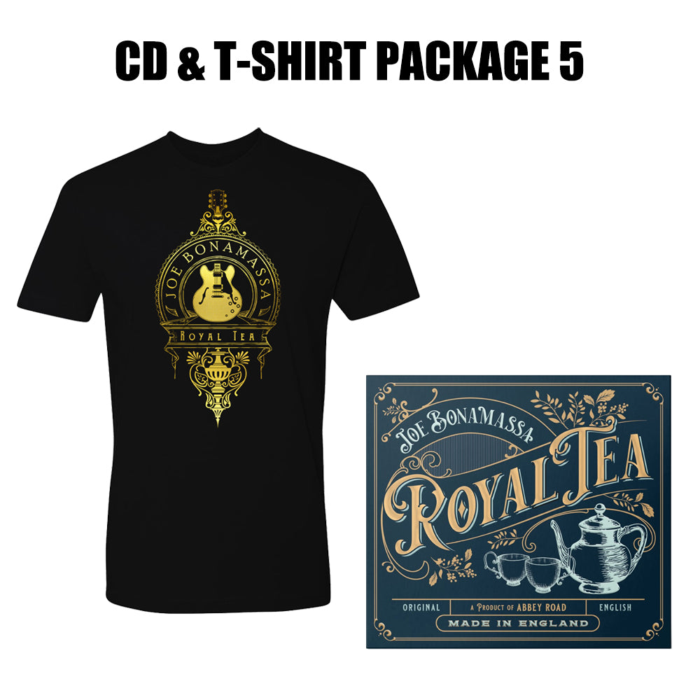 Royal Tea CD & T-Shirt Package #5 (Unisex)