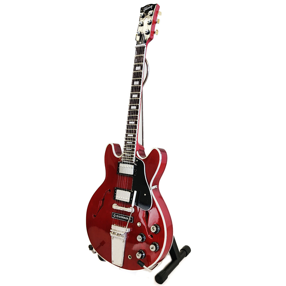 Joe Bonamassa Signature "1962 Cherry ES-335" Miniature Guitar Replica Collectible