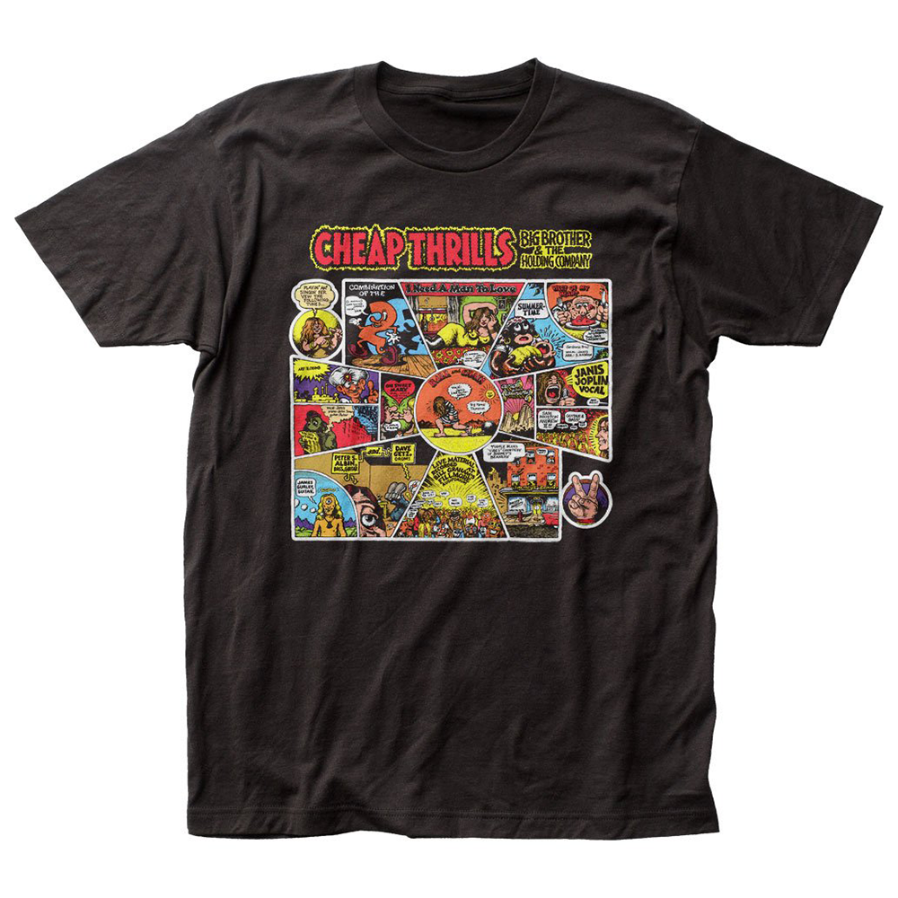 Big Brother & the Holding Co. - Cheap Thrills T-Shirt (Men) – Joe 