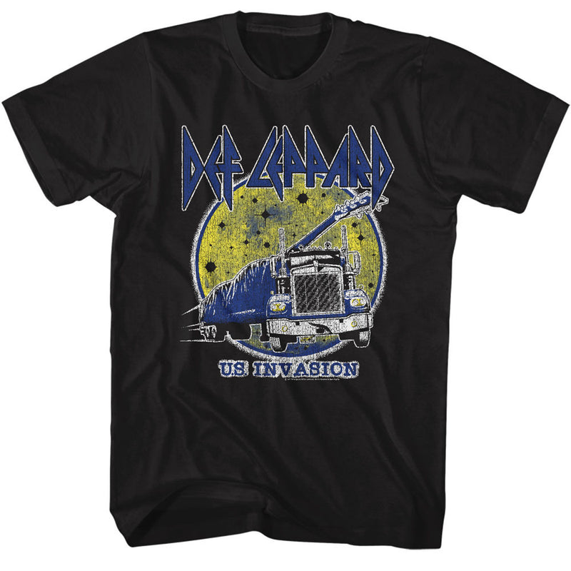 Def Leppard - US Invasion T-Shirt (Men)