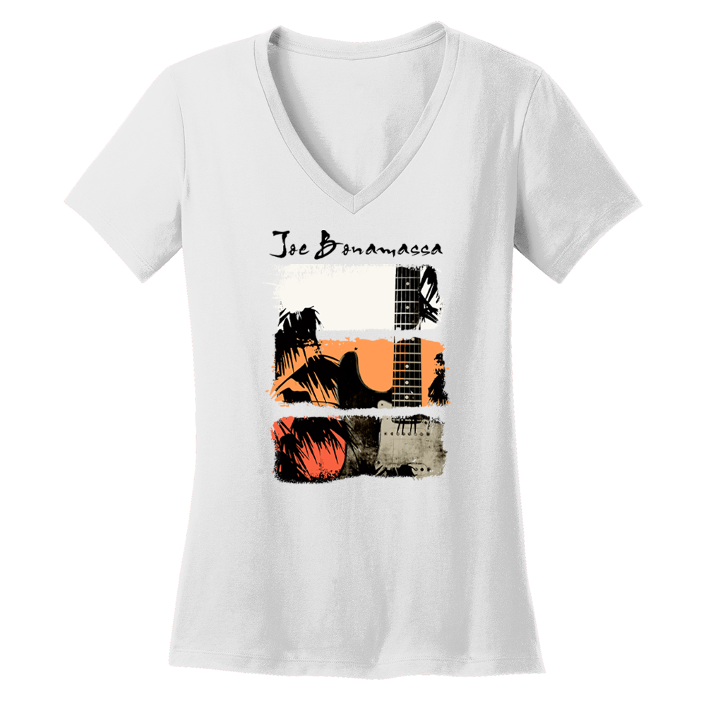 Shades of Summer Blues V-Neck (Women)