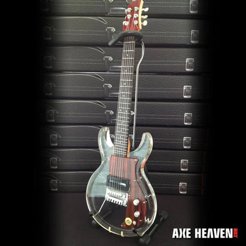 Axe Heaven Dave Grohl’s Dan Armstrong See-Through Acrylic Miniature Guitar Replica Collectible