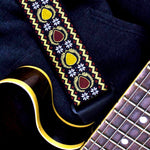 Maroon Jacquard - Ernie Ball JB Signature Guitar Strap