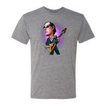 Joe Bonamassa & Amos Cartoon Tri-Blend T-Shirt (Unisex)