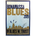 In Blues We Trust (2019) Hatch Print - Hand-Signed