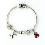 Starter Set with JB Logo Adjustable Bangle - Silver