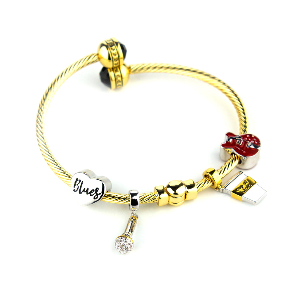 Starter Set with JB Logo Adjustable Bangle - Gold – Joe