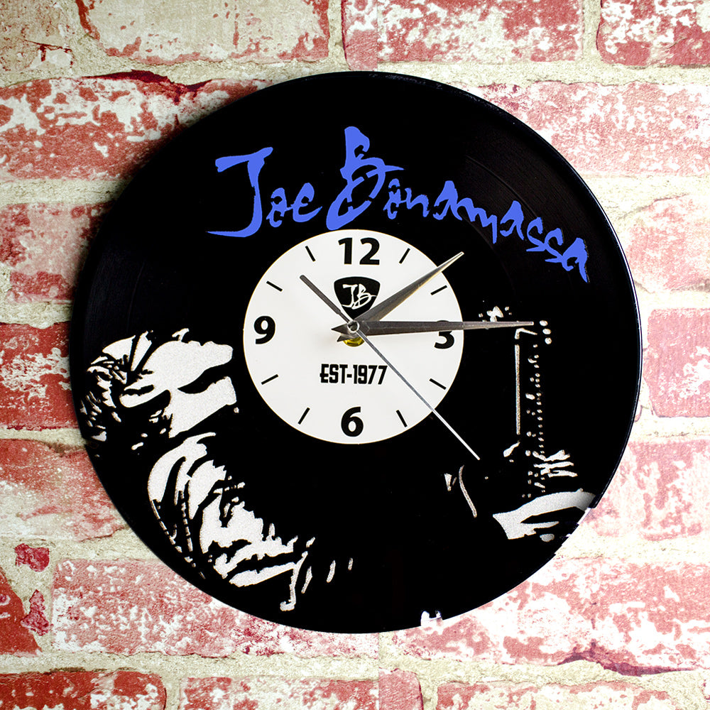 Joe Bonamassa Vinyl Clock
