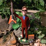 Joe Bonamassa Flying V Garden Gnome