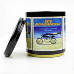 Different Shades of Blue Storage Tin
