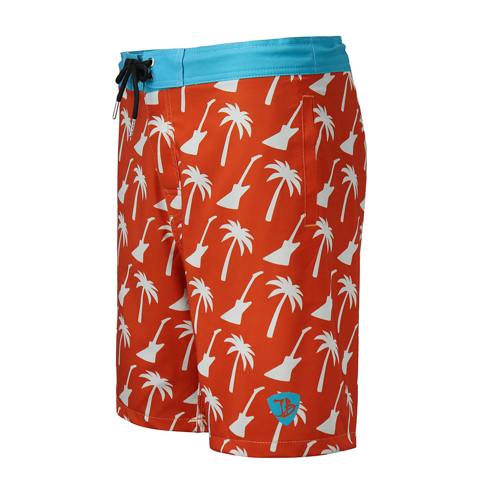 Firebirds & Palm Trees Board Shorts by SEC. 119