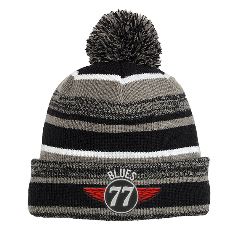Interstate Blues New Era Sideline Beanie - Black