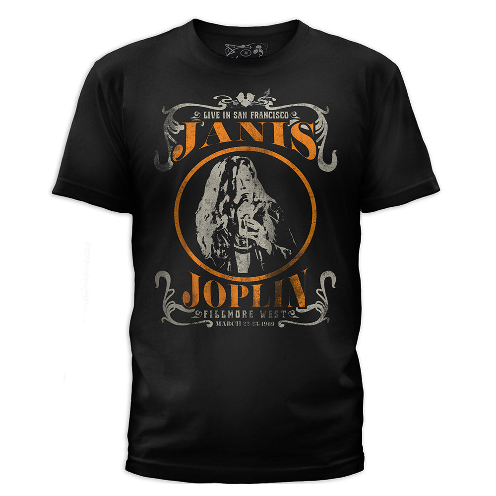 Janis Joplin - Live in San Francisco T-Shirt (Men)